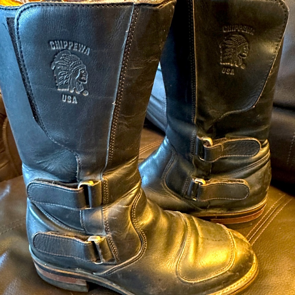 Chippewa riding boots 9E